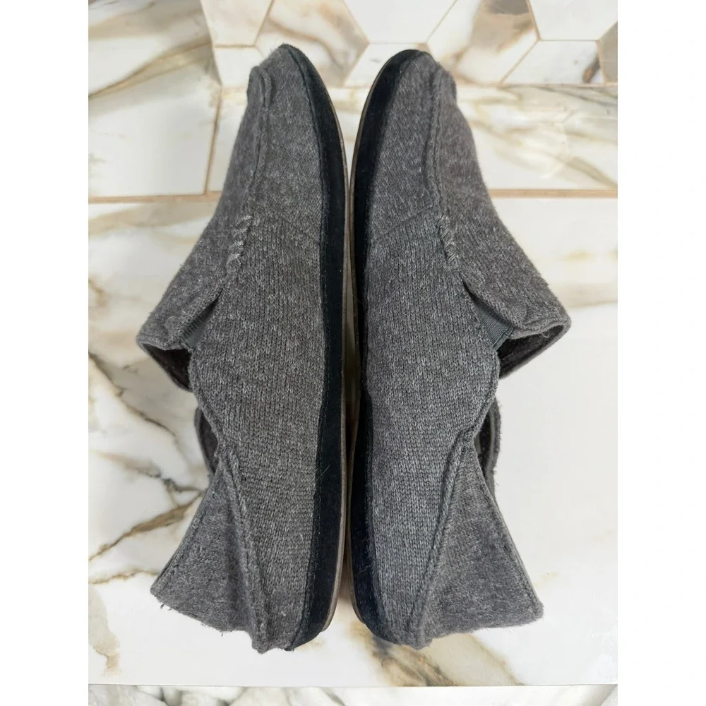 Olukai Moloa Hulu Loafers Men 11 Grey Heathered Wool Blend Slip On 10411-6C6C